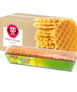 4 x Kaesewaffeln Zwiebel 100g mit Geschenk von Peres Candy 0