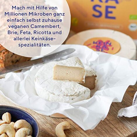 Fairment Starter Kit Keinkaese vegane Kaesealternativen selber machen Set Kaese aus Nuessen Cashew Kaese Bio Kaese zum selber machen Veganer Cheese DIY Kaese 0 1