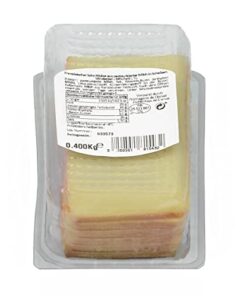 Alternative view of Hymor Raclette-Käse Natur - 3x 400g - in Scheiben geschnitten | französischer Schnitt-Käse von Ermitage | mindestens 8 Wochen gereift | klassisch zum Raclette | als Belag für Brote und Sandwiches
