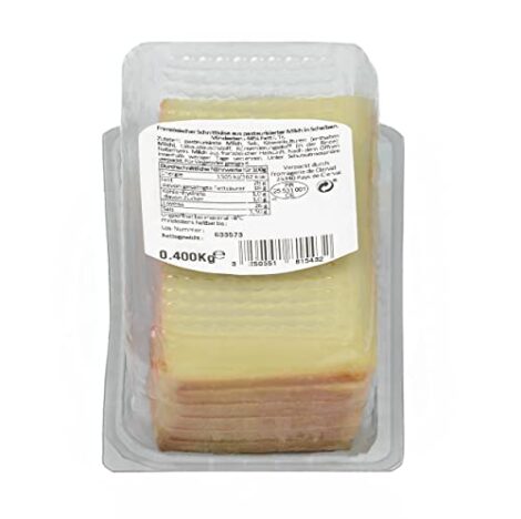 Hymor Raclette-Käse Natur - 3x 400g - in Scheiben geschnitten | französischer Schnitt-Käse von Ermitage | mindestens 8 Wochen gereift | klassisch zum Raclette | als Belag für Brote und Sandwiches 4 Hymor Raclette Kaese Natur 3x 400g in Scheiben geschnitten franzoesischer Schnitt Kaese von Ermitage mindestens 8 Wochen gereift klassisch zum Raclette als Belag fuer Brote und Sandwiches 0 0