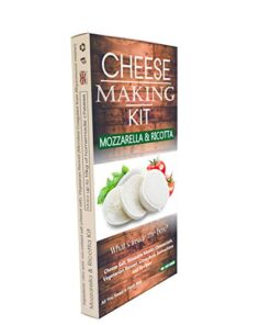 Kaese Set Mozzarella und Ricotta tolles Geschenk fuer alle Anlaesse enthaelt Lab 0