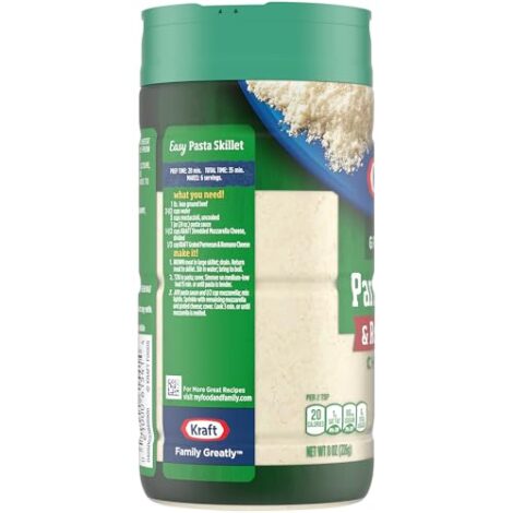 Kraft Parmesan Romano Cheese 227g 0 1